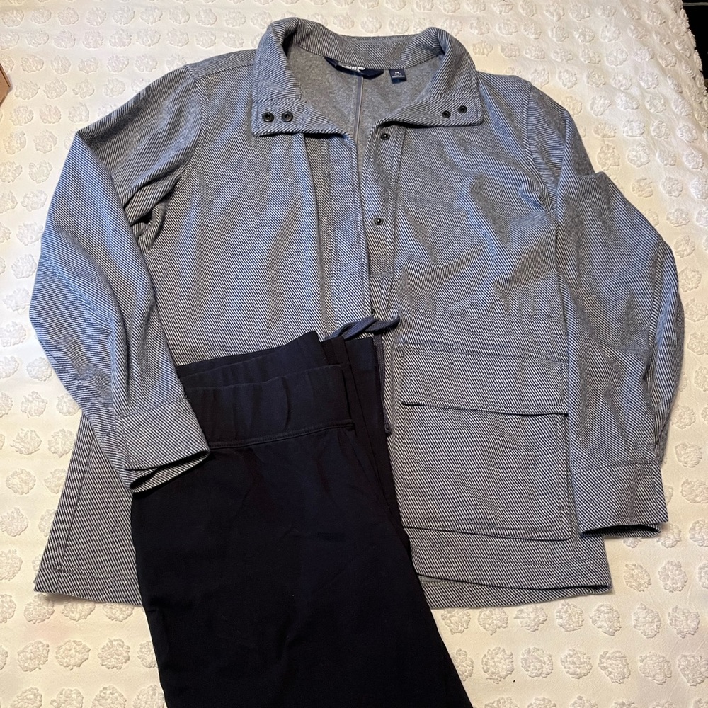 Land’s End Jacket and Starfish Knit Pants, Size M